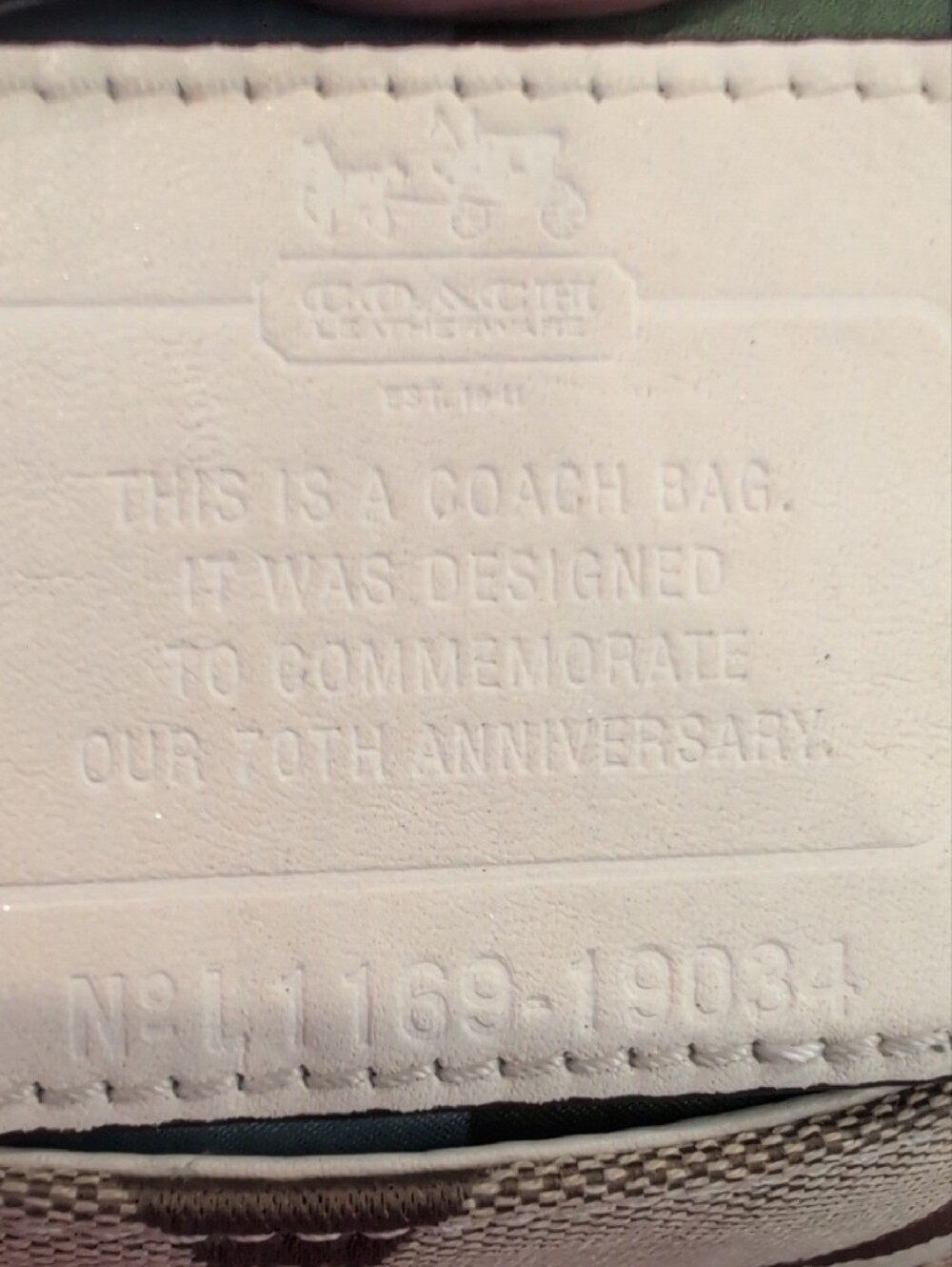 Coach Willis 70th Anniversary Legacy Special Edition Satchel Bag - Picture 7 of 10